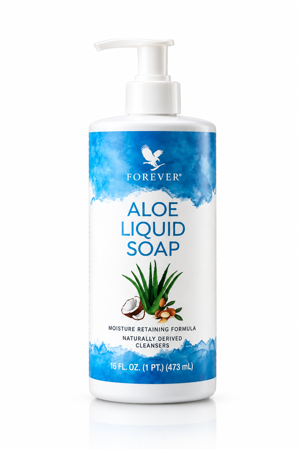 صابون شستشوی صورت و بدن فوراور مدل Aloe vera مناسب انواع پوست